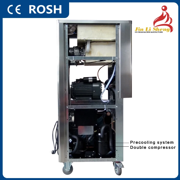 3 Flavor Commercial Soft Serve Frozen Yogurt Machine Icecream Machine