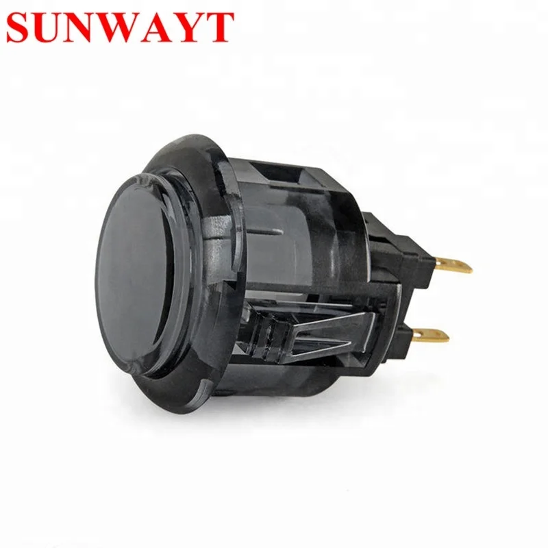 Arcade Video Game Machine Transparent Japanese original Sanwa OBSC-30/24 clear Push Button for sale