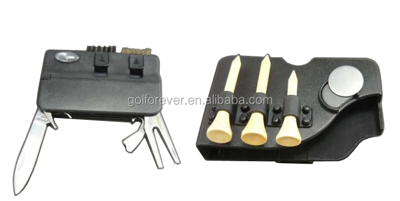 golf tee carrier & brand golf tee caddy holder