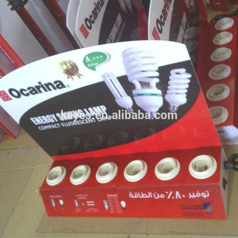 e27 lamp tester for shop 4 bulb bases led lamp display trade show