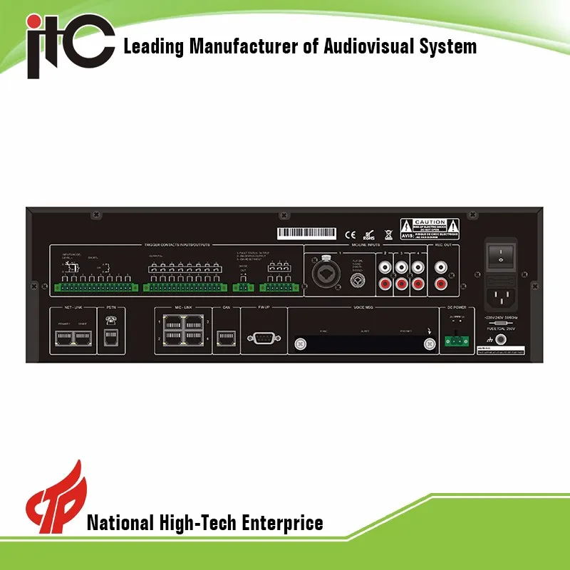 ITC сети эвакуации голосовые сигнализация Система пожарной сигнализации, голосовой эвакуации системы