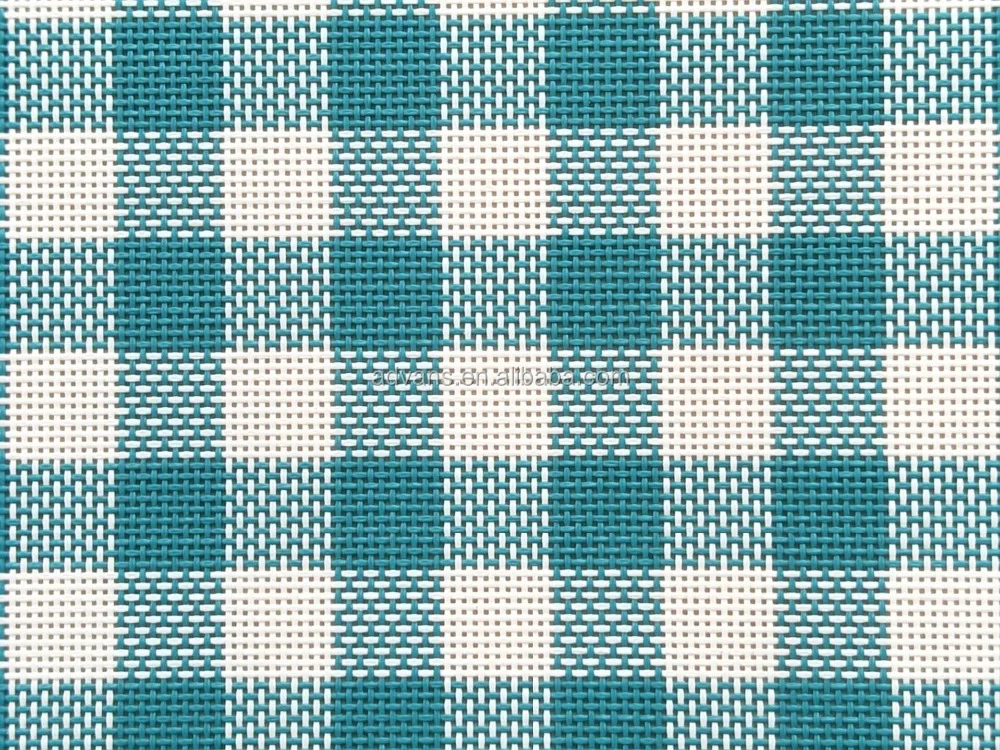 1*1 Weave Batyline Mesh Strip Color Green white Vinyl PVC Coated Polyester Yarn Mesh Fabric