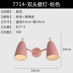 Wholesale simple single double arms heads gooseneck indoor bedside wall reading lamp