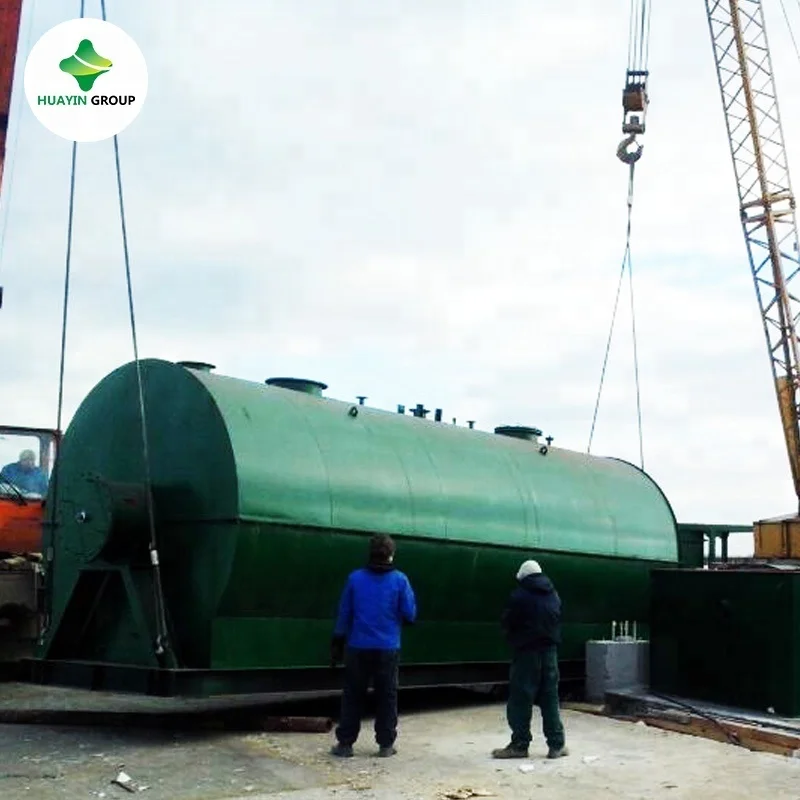 small capacity pyrolysis oil produce diesel distillation plant