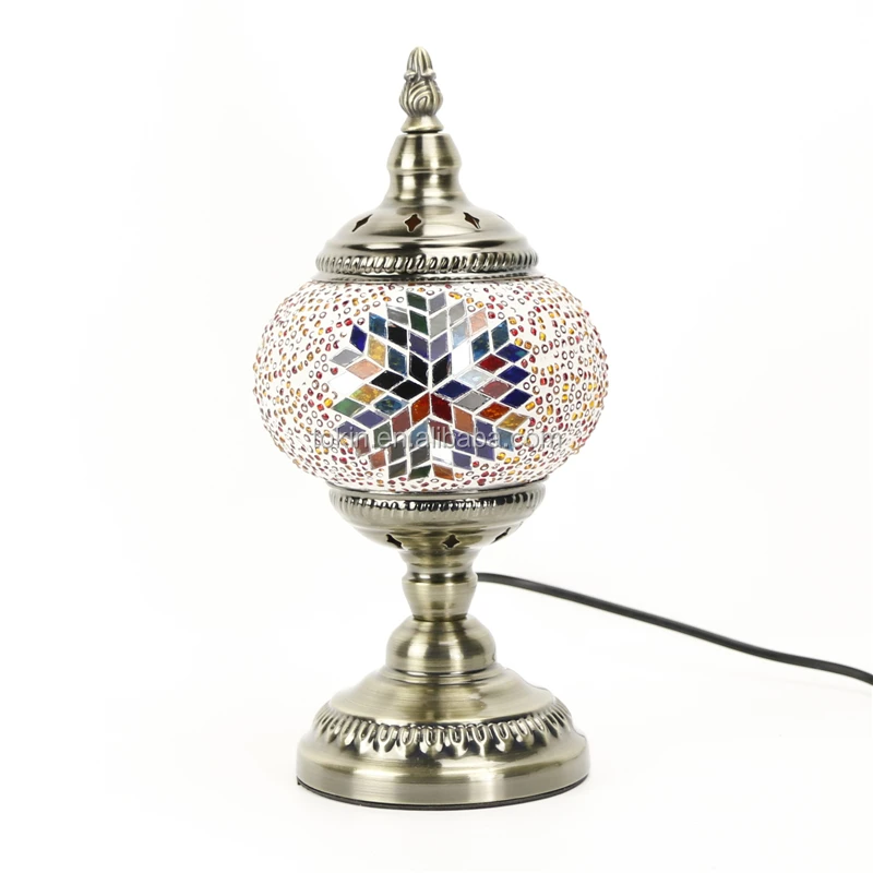 Tokin-lighting (TC1M04), турецкие светодиодные настольные лампы ручной работы с мозаикой