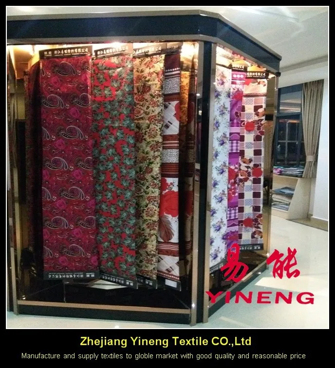 wholesale cheap printing woven polyester 90 inch wide fabric roll