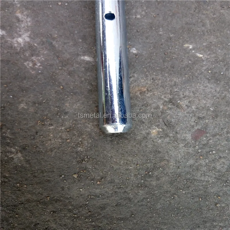 Zinc plated carbon steel right angle L type anchor bolt