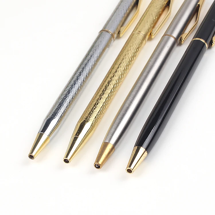 Factory direct import advertising pen promotional silver pen