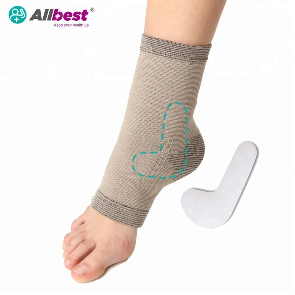 Medical Elastic Ankle Support gel heel socks
