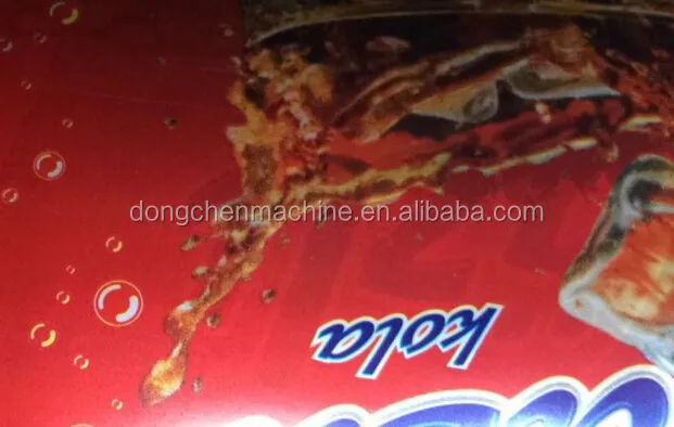 320 Adhesive Label Roll Flexographic Printing Machine for Pepsi and Cola