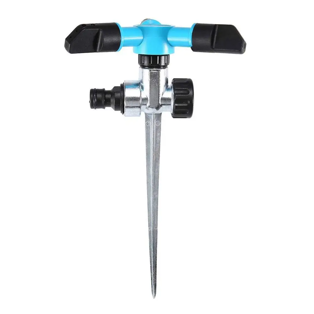 
Plastic three arm water rotary sprinkler for garden 