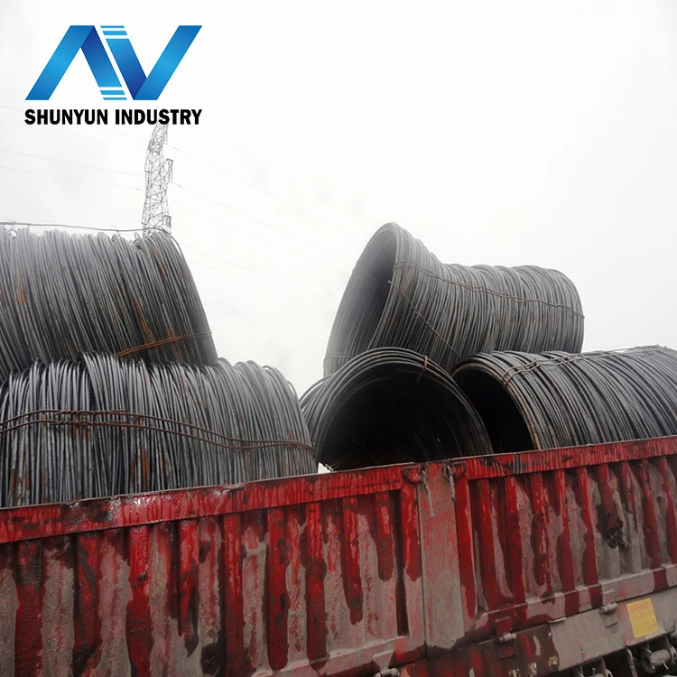 Q195 steel wire rods hard drawing wire