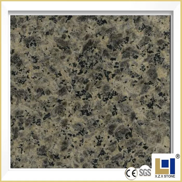 G403 Leopard Skin Granite Polished Tile Slab In Countertop Kitchen Bathroom