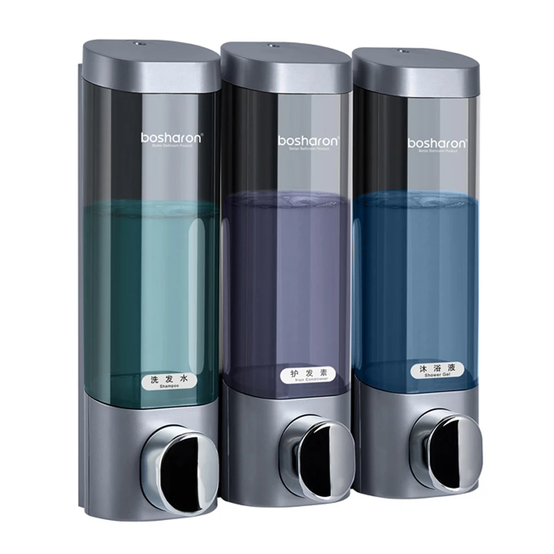 Роскошный Гостиничный шампунь, тройной дозатор мыла