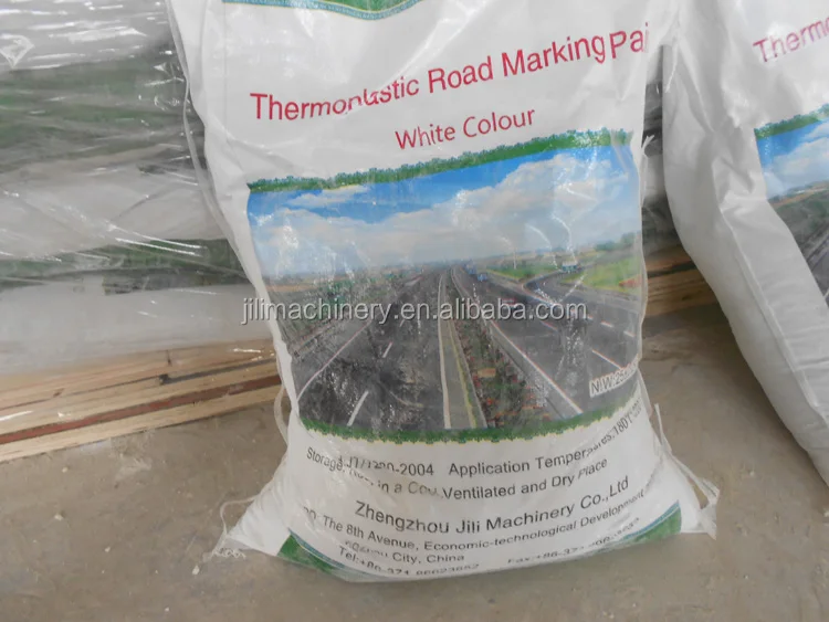Thermoplastic yellow color road line traffic paint road marking powder