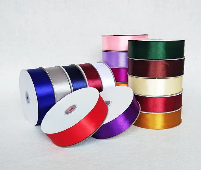 Luxury custom design satin ribbon for flowers