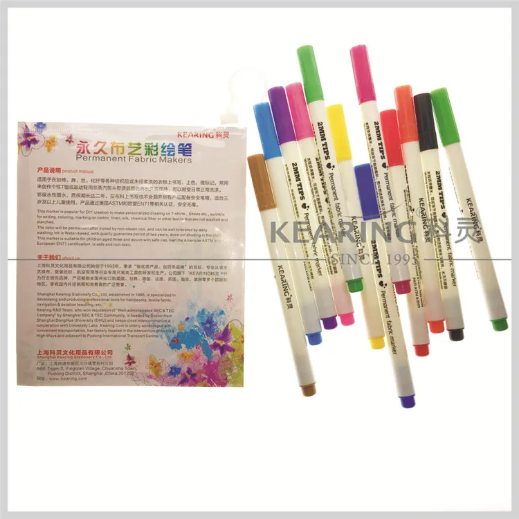 DIY Футболка Маркер Постоянный Художественные Маркеры для детей не токсичен Многоцветный Личность Инструменты #FM10