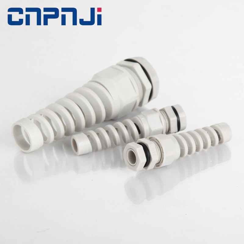 PG Thread Split Type Nylon  Strain Relief Flex Protecting Cable Gland