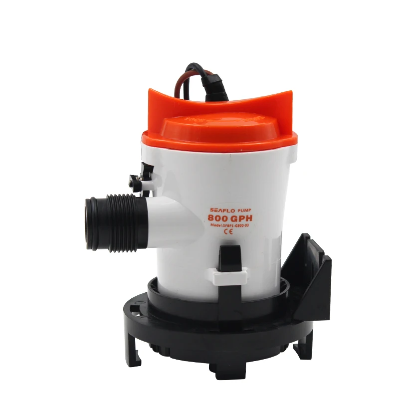 12V Cartridge Aerator Pump Livewell Baitwell Bilge Pump 350/600/800GPH