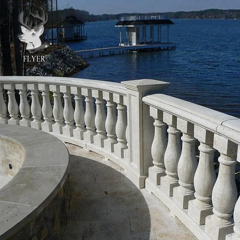 Outdoor nature sandstone baluster for stairs