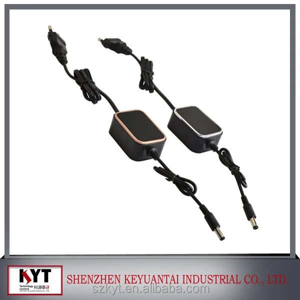 KCC перечислены 12 В 1A камеры безопасности кабель адаптеры/cctv камеры адаптер питания
