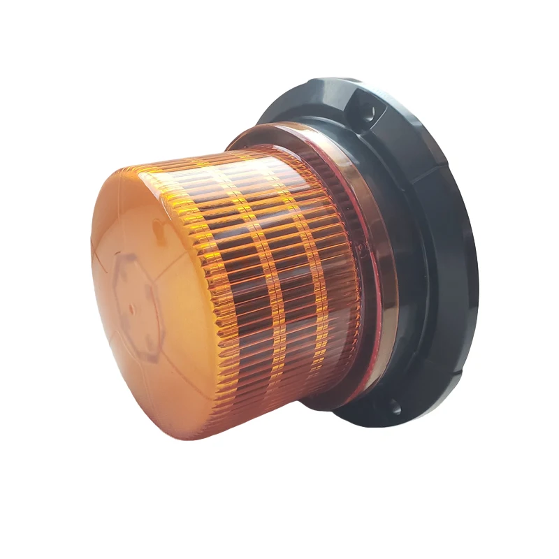Super price white led with option red blue amber clear lens beacon light with cigarette plug