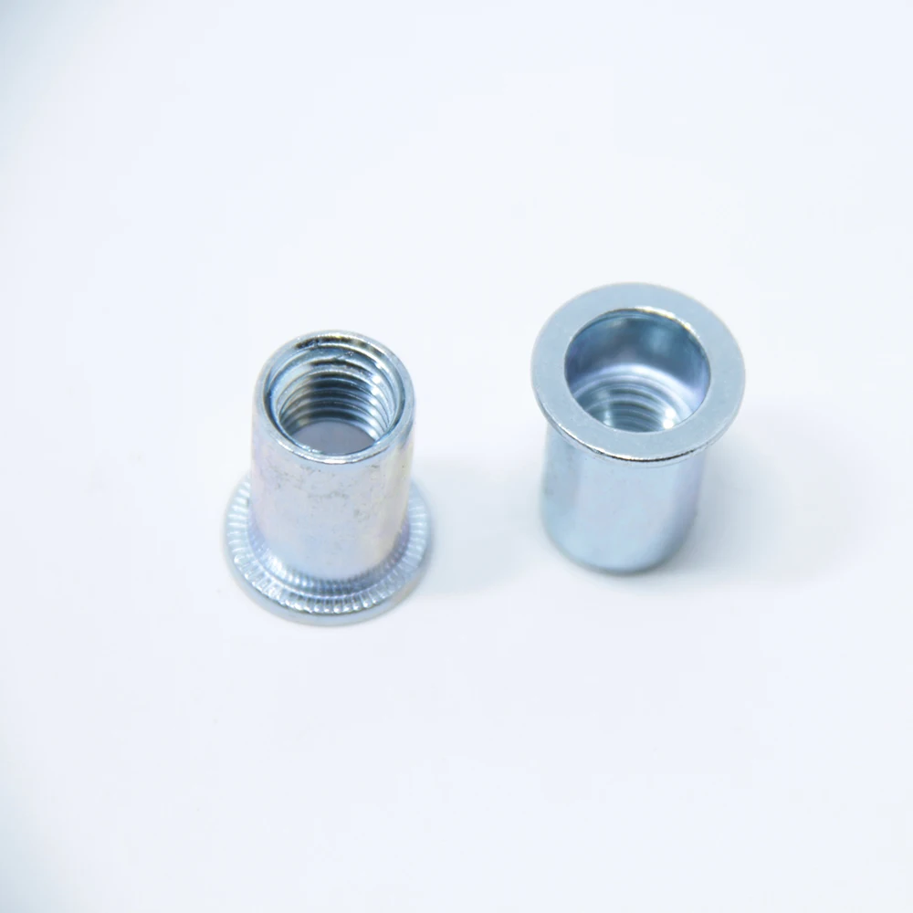 M4 M5 M6 M8 1/4-20 Carbon Steel Zinc Plated Blind Rivet Nut Riveted Nut