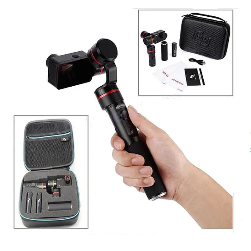 Feiyu вызвать плюс 3 оси Бесщеточный Ручной FY вызвать + видео съемки стабилизированный камеры Gimbal