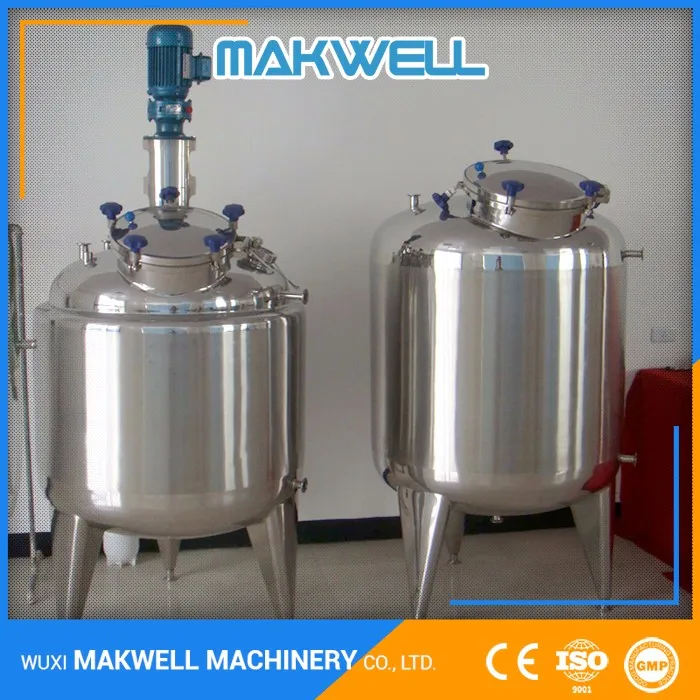 Authentic Supplier Adjustable Legs Industrial Mixing Tanks