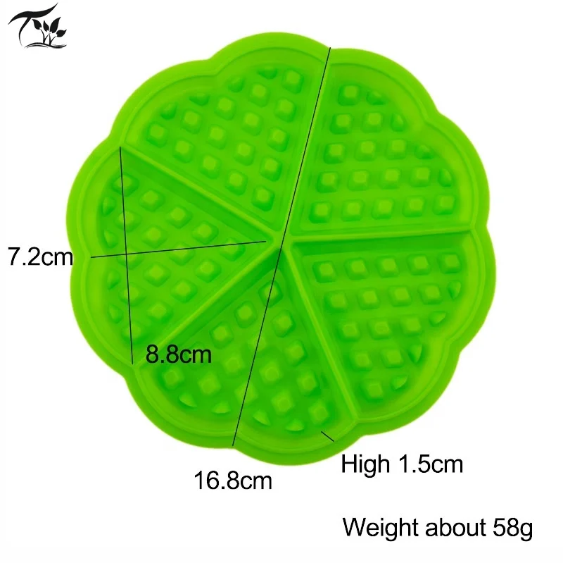 
Silicone Baking Mold Cake Tools Custom Silicone Waffle Mold 