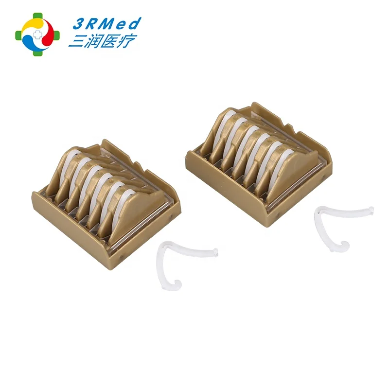 certification Surgical Disposable Medium Large Laparoscopic Hemolok Polymer Ligation Clips