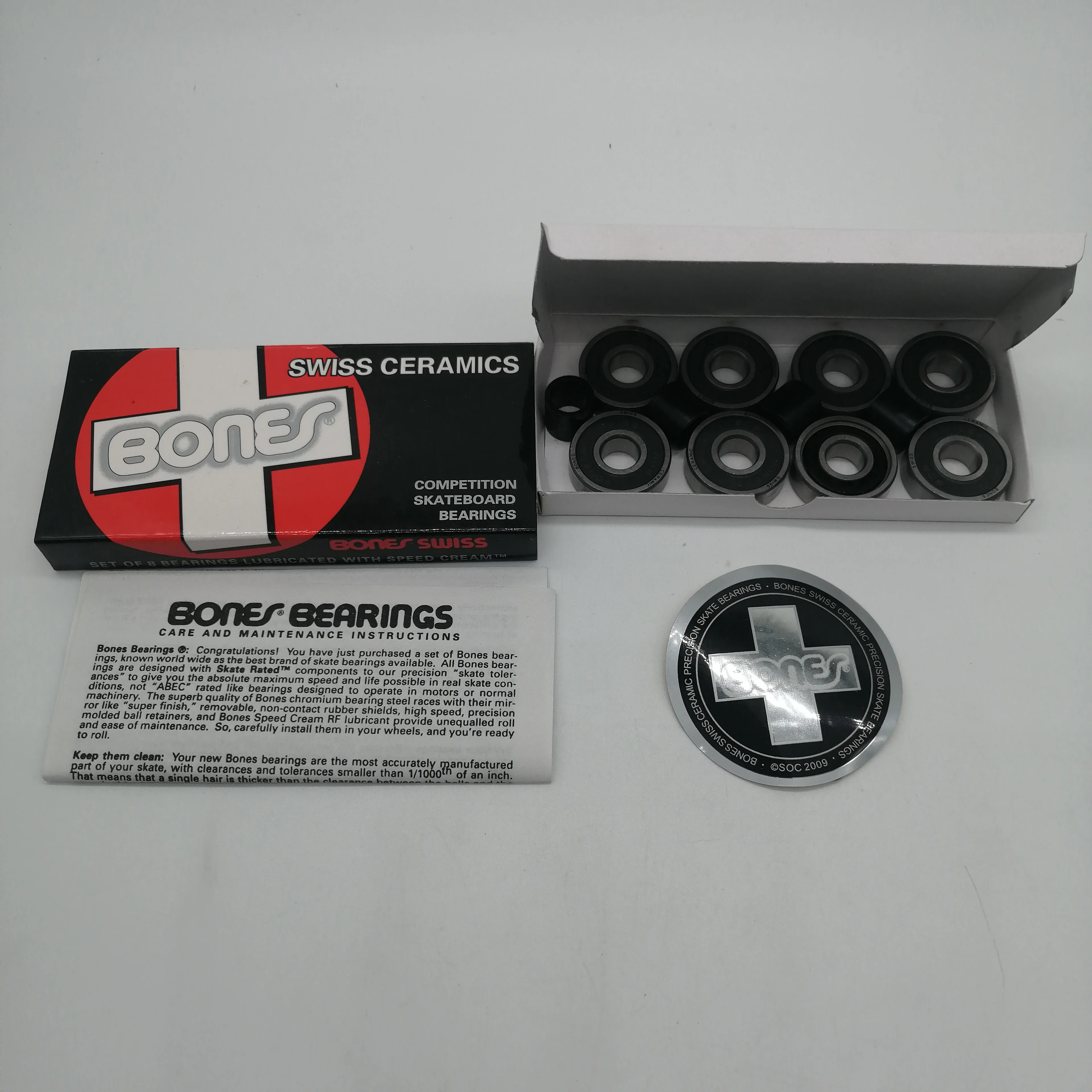 
Discount price ceramic ball bearing 608 skate bearing 