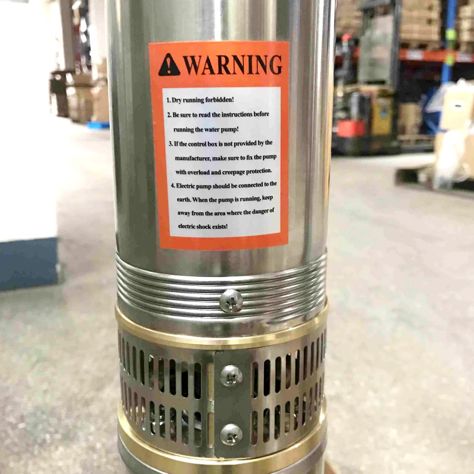 Agricultural Irrigation 3 Inch Submersible Borehole Pump