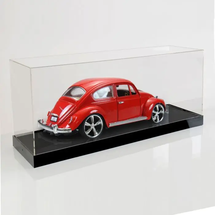 Custom Clear Plastic Diecast Car Display Showcase Cabinet For Collectors,1:18 Scale Acrylic Model Car Display Case Wholesale