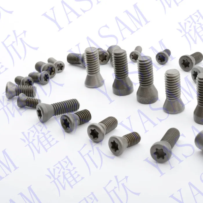 SCODAK TSW-408 DSW-307 TSW-2250 M3X7 torx star drive screws for CNC milling cutter