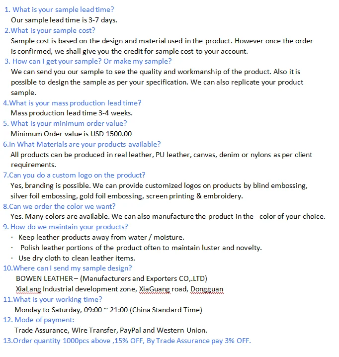 FAQ