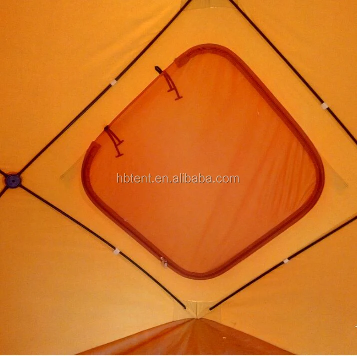 Double Layers Canvas material ice fishing tents
