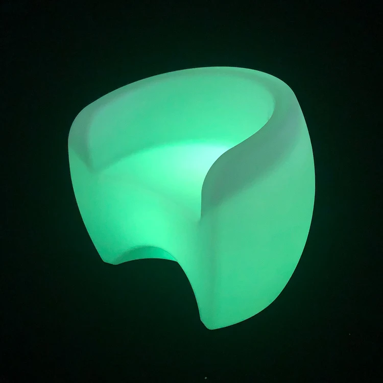 Уличные стулья для сада, кафе, бара, вечеринки, свадьбы со светодиодной подсветкой