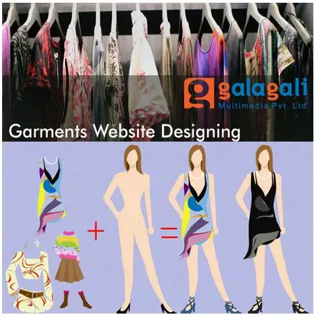 Веб-сайт для онлайн-покупок одежды, дизайн веб-сайта