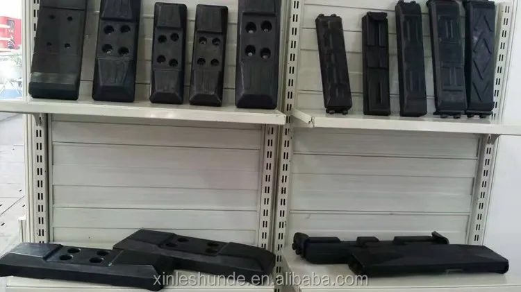 Excavator Rubber Crawler Pad Follow me to the Rubber Track Pad Factory Directly