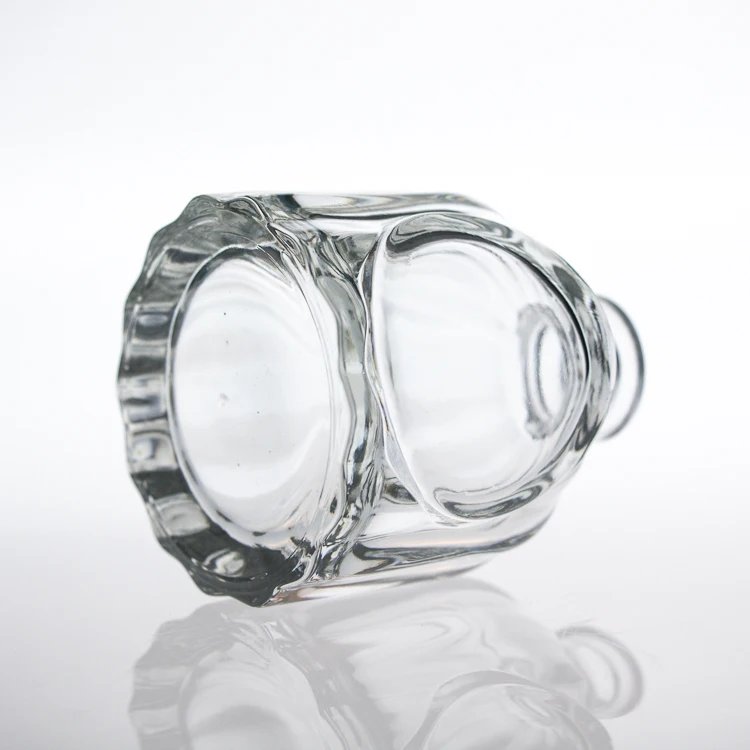 Luxury 100ml Embossed Logo Brand Clear Embossed Perfume Bottle Reed Diffuser Glass Bottle with Reed Rattan