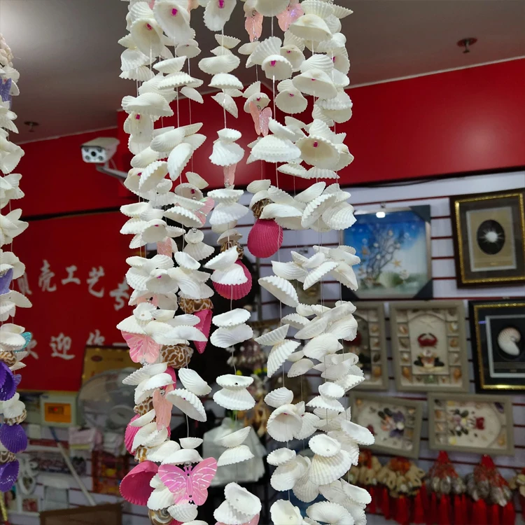 New Cheap OEM Garden Seashell Wind Chimes Outdoor For Sale