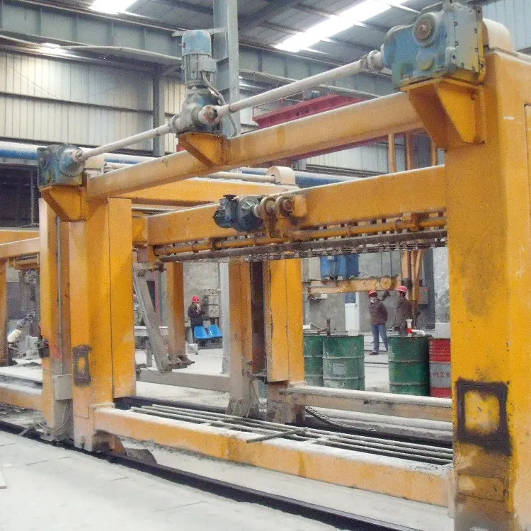 2017 Hot selling latest technology AAC block cutting machine