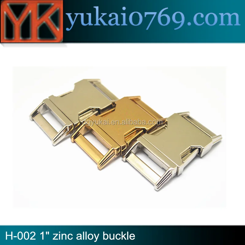 Custom metal curved buckle quick release metal buckle