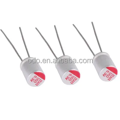 ODOELEC 560 мкФ 6,3 V твердый конденсатор 6*9 мм