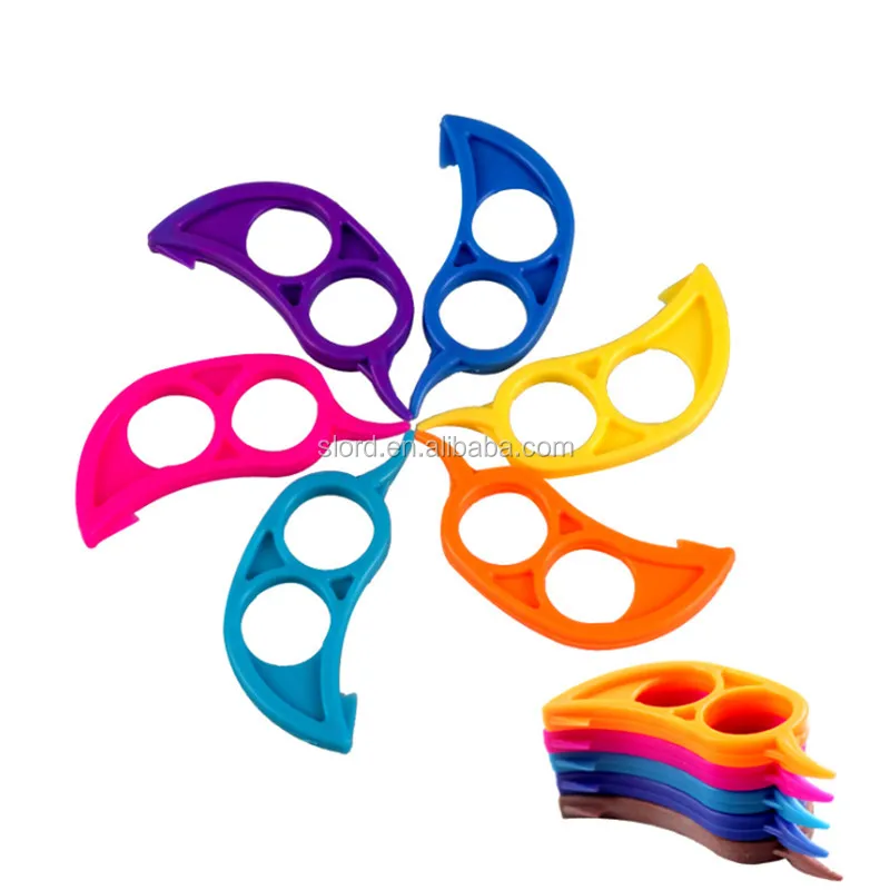 Plastic Cheap Price Orange Peeler Easy Open Citrus Lemon Citrus Peel Cutter Vegetable Slicer Fruit Tools Kitchen Gadgets
