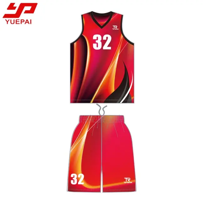 
New Men Blank Breathable Adult Basketball Uniforms with Custom Pattern 