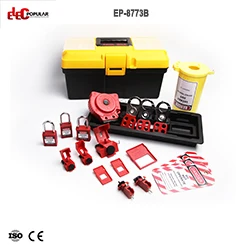 High Quality Upgraded Safety Group Electrical Breaker Lockout Box Kit