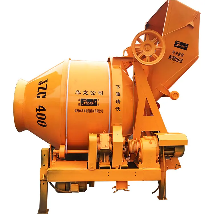 JZC 350 used portable concrete mixer for sale