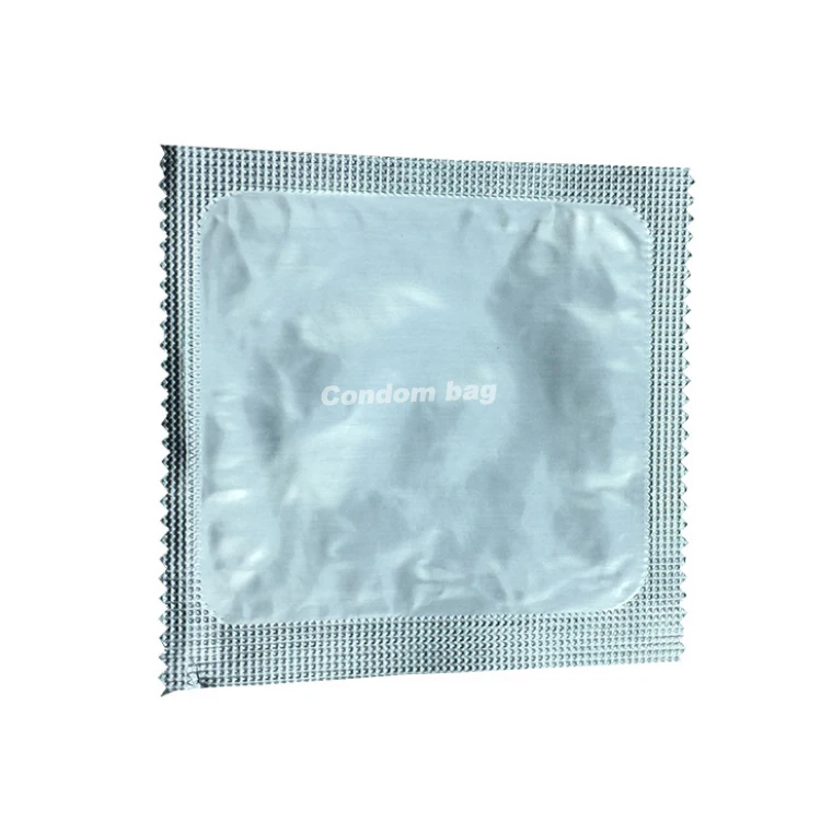 Laminated Foil and Aseptic Featur Mylar Adult Condom Bag, Condom Packaging Bag Wrapper/